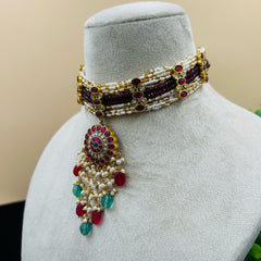 Round Bead Necklace Set 2