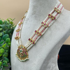 Jadau Kundan Tika Necklase Set