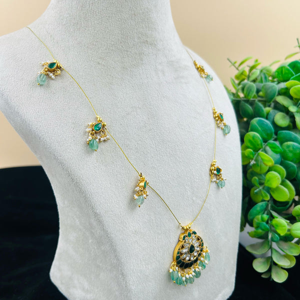 Single Chain Bead Necklase Set 2