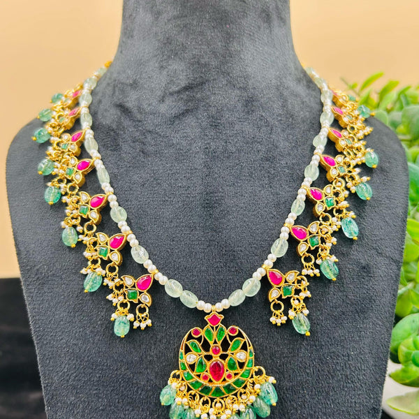 Bead Jadau Kundan Necklase Set