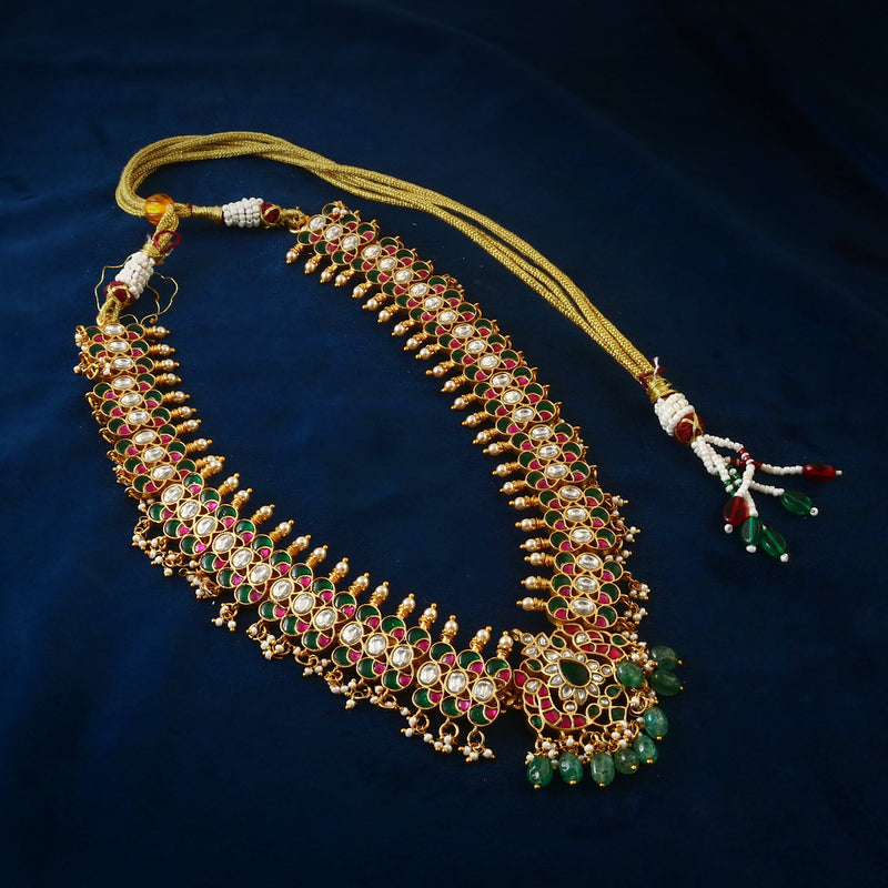 Jadau Kundan Necklace Set