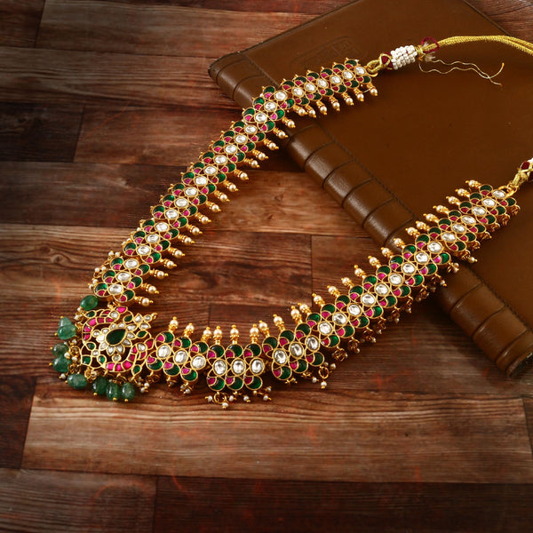 Jadau Kundan Necklace Set