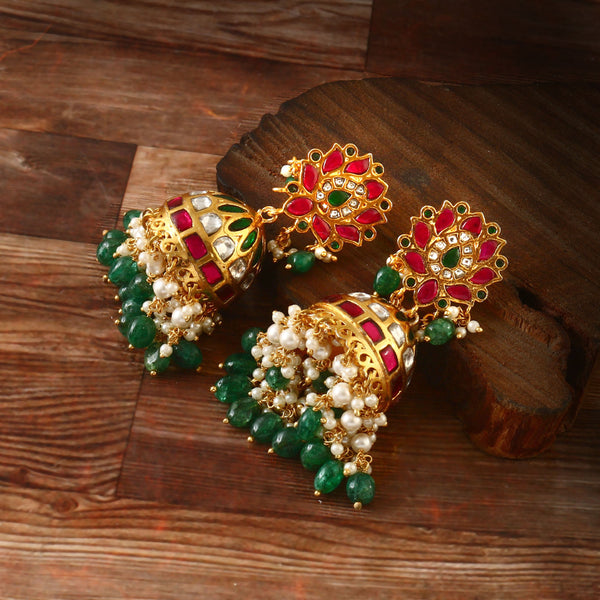 Long Jhumka Set