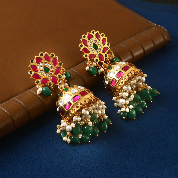 Long Jhumka Set