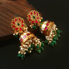 Long Jhumka Set