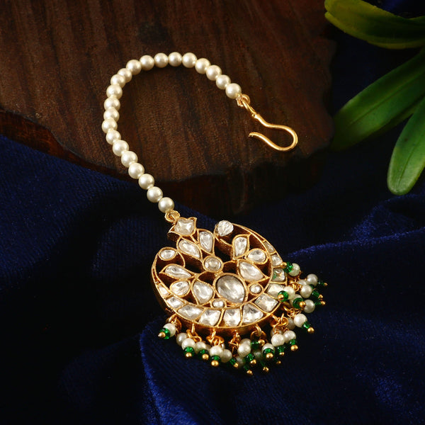 Maang Tika Set (Moon)