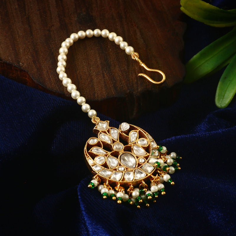 Maang Tika Set (Moon)