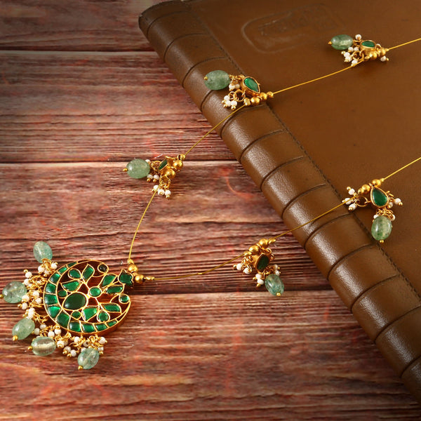 Single Chain Bead Necklace Set