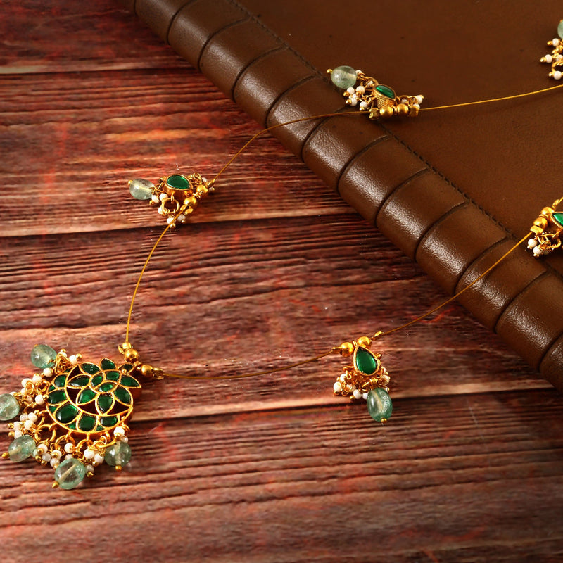 Single Chain Necklace Tika Set