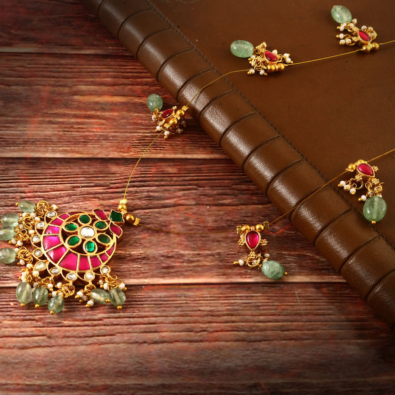 Jadau Kundan Necklace set
