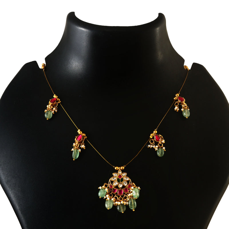 Jadau Kundan Necklace set