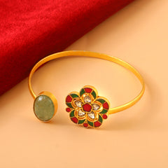 Exclusive Jadau Half moon Pearl Elegance