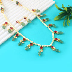 Jaadu Kundan Stones Bridal Necklace