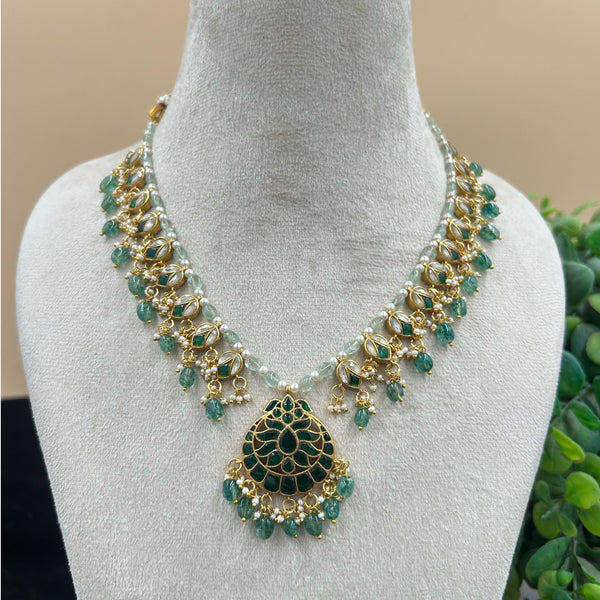 Jadau Kundan Necklace Set
