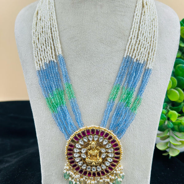 Multi Chain Laxmi Necklace