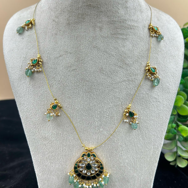 Single Chain Bead Necklase Set 2