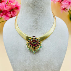 Jadau Kundan Tar Necklace