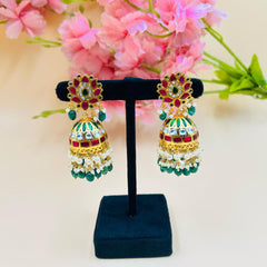 Long Jhumka Set