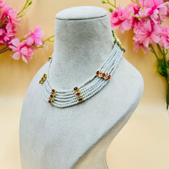 Choaker Necklace Set (5 Line)