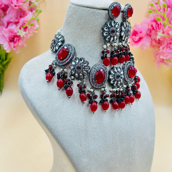 Necklace Set Red