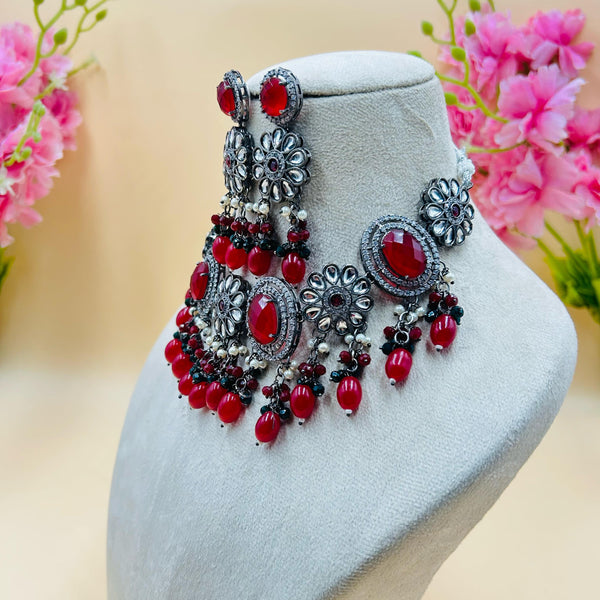 Necklace Set Red