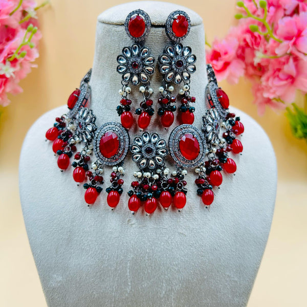 Necklace Set Red