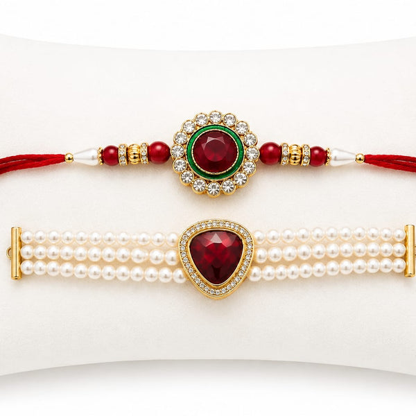 Designer Bhaiya Bhabhi Rakhi