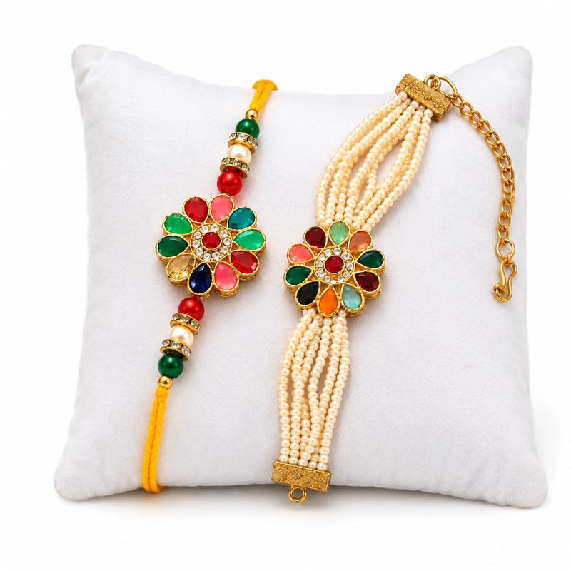 Traditional Bhaiya Bhabhi Rakhi
