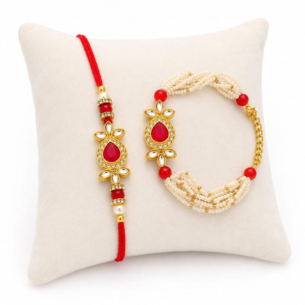 AD Fancy Bhaiya Bhabhi Rakhi