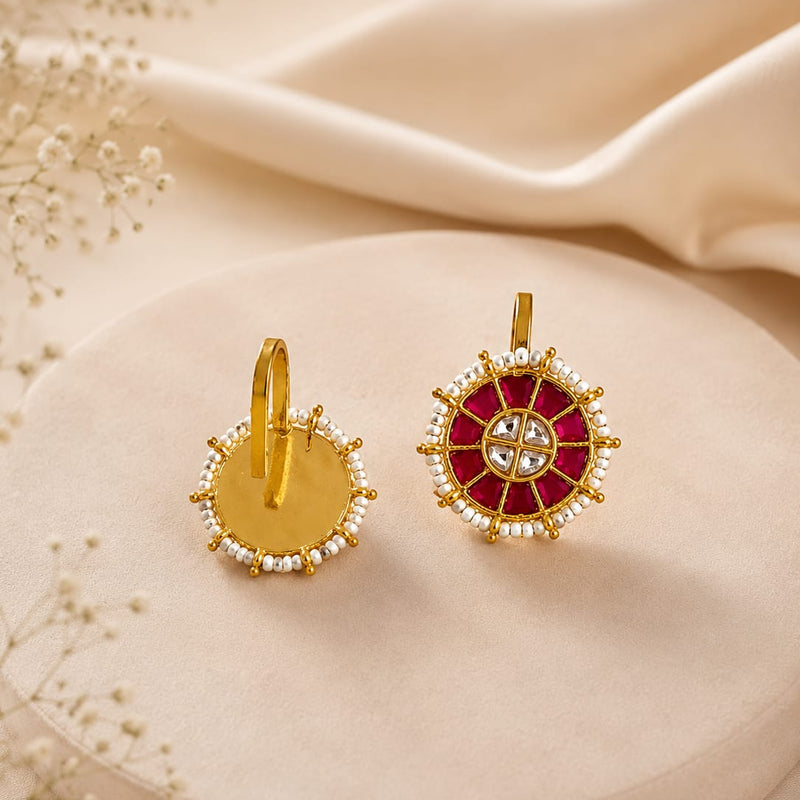 Jadau Kundan Bugadi is a perfect blend of heritage,
