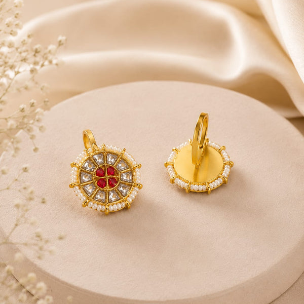 Jadau Kundan Bugadi is a perfect blend of heritage,