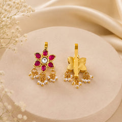 Jadau Kundan Bugadi is a perfect blend of heritage,