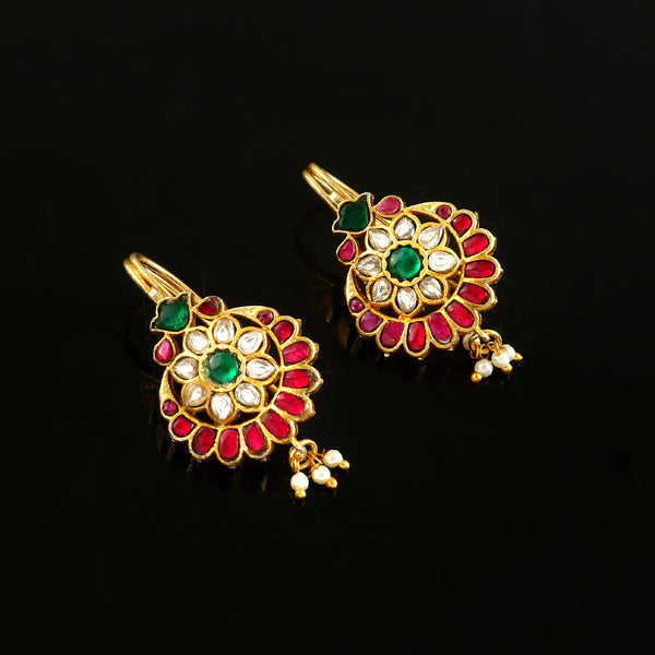 Jadau Kundan Bugadi is a perfect blend of heritage