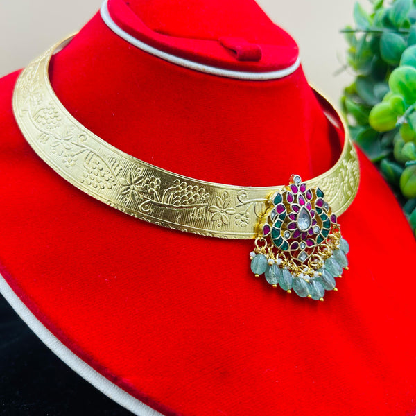 Jadau Kundan Hasli Choker