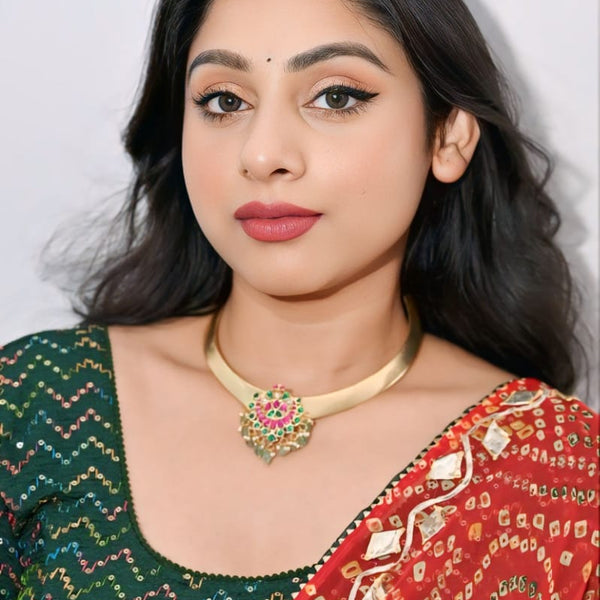 Jadau Kundan Tar Necklace