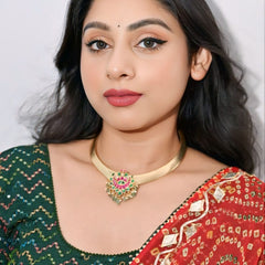 Jadau Kundan Tar Necklace