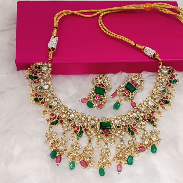 Jadau Tikda Necklase Set