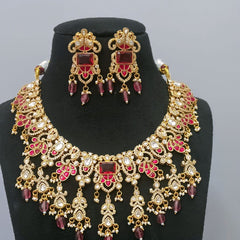 Jadau Kundan AD  Necklace Set