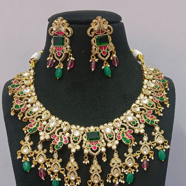 Jadau Tikda Necklase Set