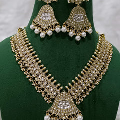 Jadau Kundan Long Necklace Set