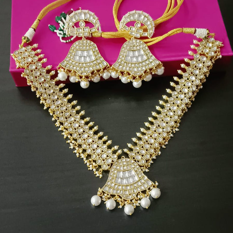 Jadau Kundan Long Necklace Set