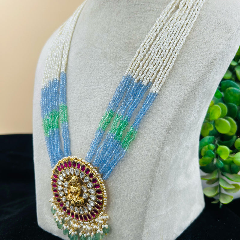 Multi Chain Laxmi Necklace