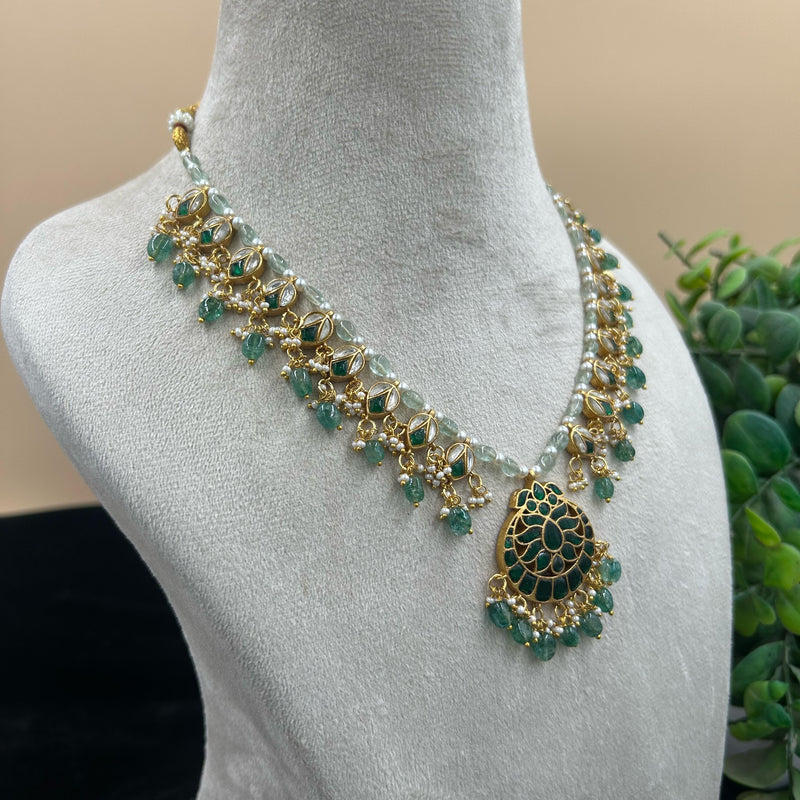 Jadau Kundan Necklace Set