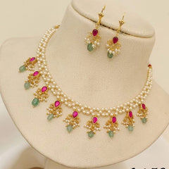 Jadau Kundan Necklace Set