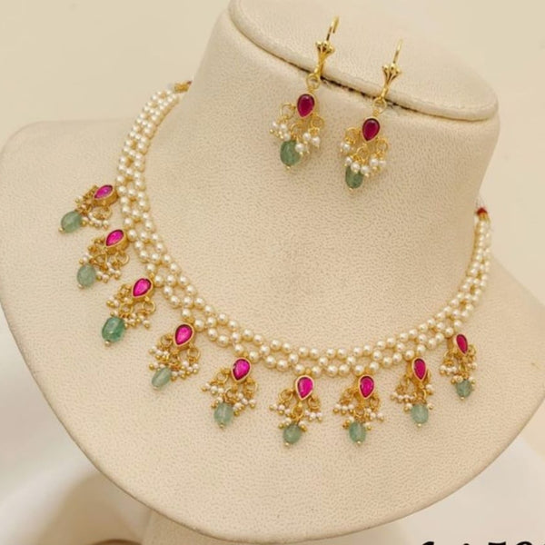 Jadau Kundan Necklace Set
